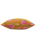 Wylder Gold Aviary cotton velvet cushion 50x50 cm (British brand)