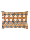 Furn Ginger Metro Diamond velvet cushion 30x50 cm, UK version