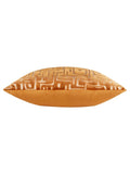 HÖEM Soren cut velvet cushion copper 45x45cm (British brand)