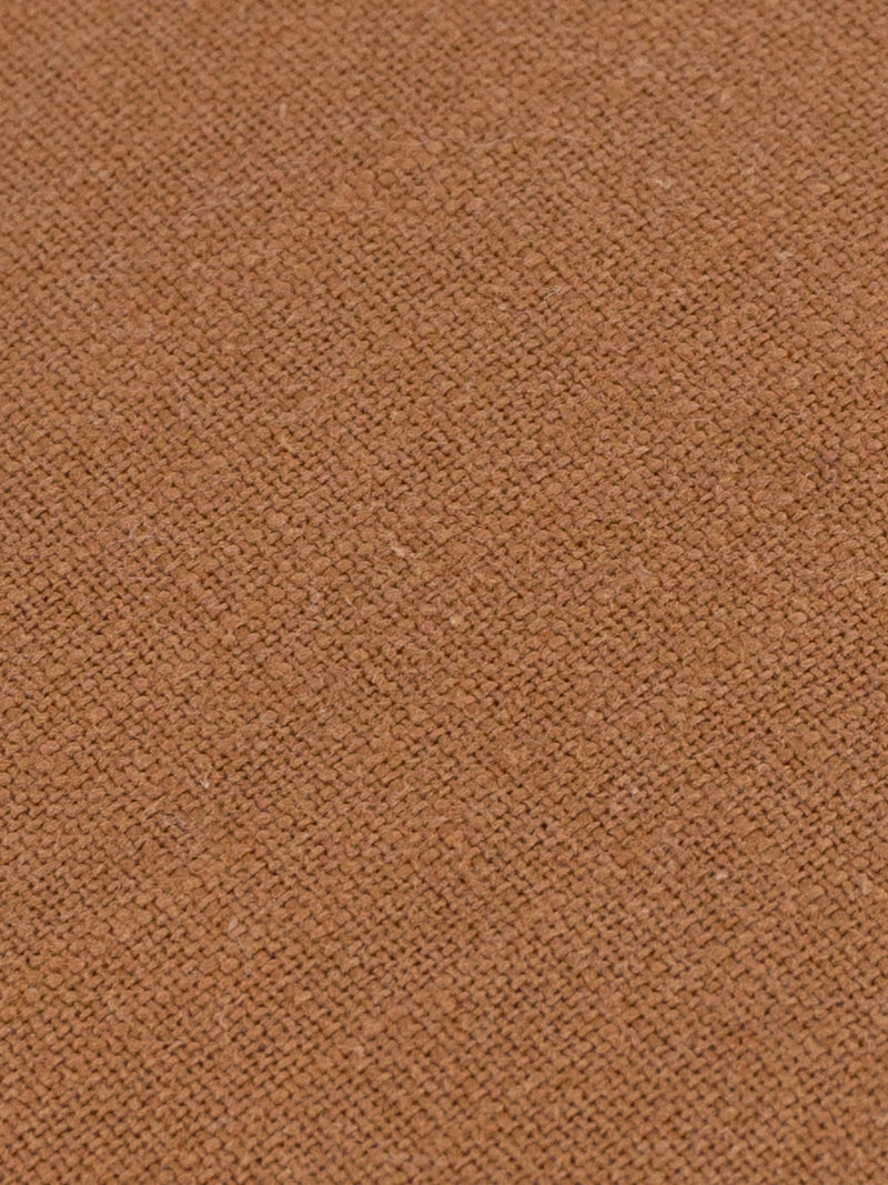 Yard toffee slub cotton cushion 50x50cm - British product