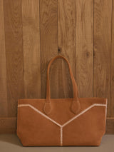 Next Mint Velvet Brown Tula Suede Tote Bag- Buy online at McGrocer