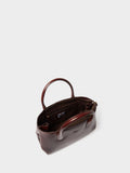 Osprey London Monroe leather curved tote bag - British product