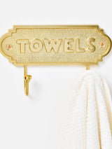 Next Oliver Bonas Gold Hook Towels- Buy online at McGrocer