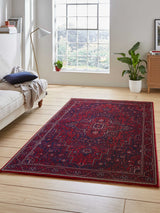 Next Think Rugs Dubai Red Traditional Rug- Buy online at McGrocer