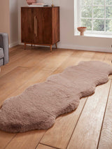 Next Think Rugs Super Teddy Mink Plain Shaggy Rug 60 x 180cm- Buy online at McGrocer