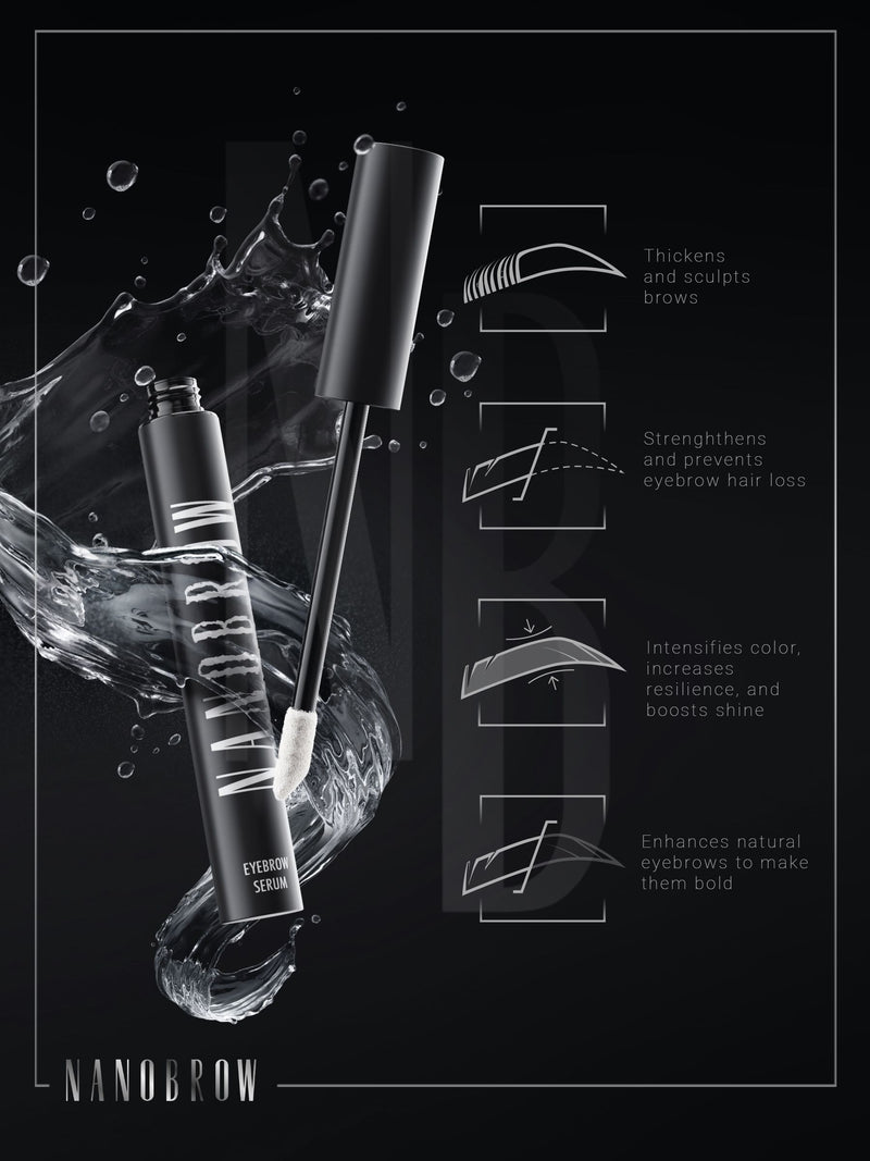 Nanolash eyebrow serum brow treatment - British product