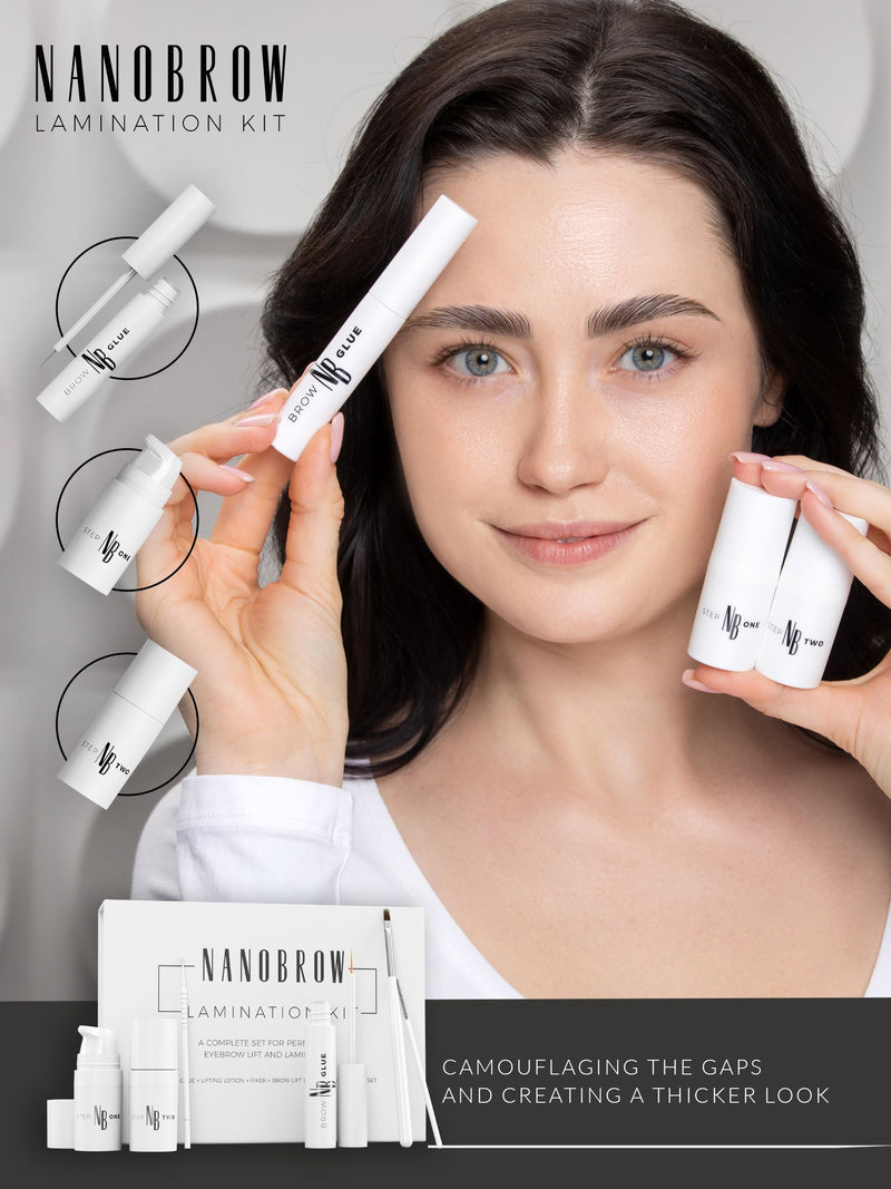 Nanolash complete brow lamination kit, UK version