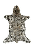 Think Rugs brown faux fur cheetah rug (British brand)