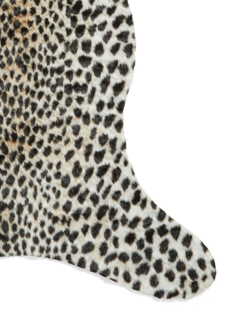 Think Rugs brown faux fur cheetah rug (British brand)