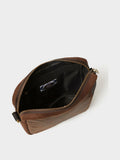 Osprey London Jenson small brown leather messenger bag - British product