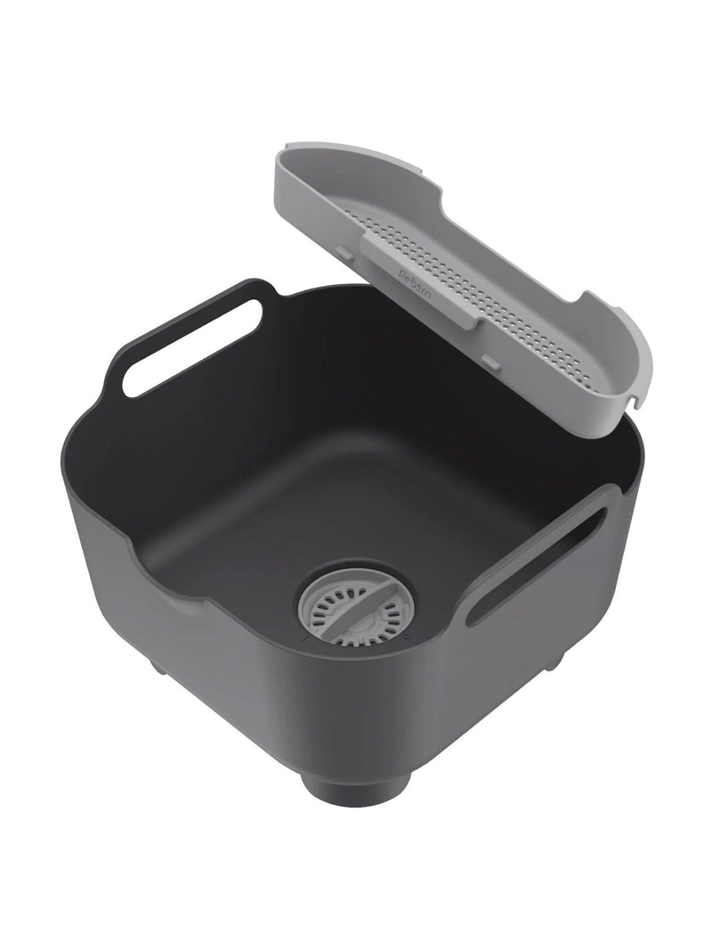 ReBorn washing up bowl Dark Grey 9L (British brand)