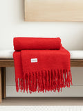 U.S. Polo Assn. Haute Red super soft hanging throw 130x170cm (British brand)