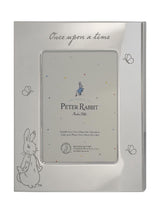 Next Beatrix Potter Peter Rabbit Silver Christening Photo Frame- Buy online at McGrocer