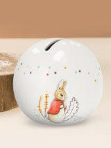 Next Peter Rabbit White Flopsy Ceramic Money Bank- Buy online at McGrocer