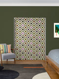 Orla Kiely made to measure blinds multi mauve spot flower, UK version