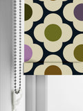 Orla Kiely made to measure blinds multi mauve spot flower, UK version
