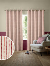 Next Emily Bond Red Moroccan Stripe Made to Measure Curtains- Buy online at McGrocer