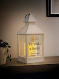 Personalised wedding lantern by PMC 27cm - British product