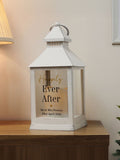 Personalised wedding lantern by PMC 27cm - British product