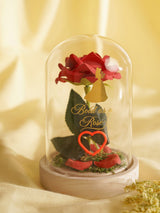 Next Disney Princess Multicoloured Florals Belle Neon LED Cloche Light 17.5cm- Buy online at McGrocer