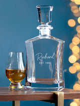 Next Treat Republic Personalised Luxury Signature Hexagonal Decanter 750ml- Buy online at McGrocer