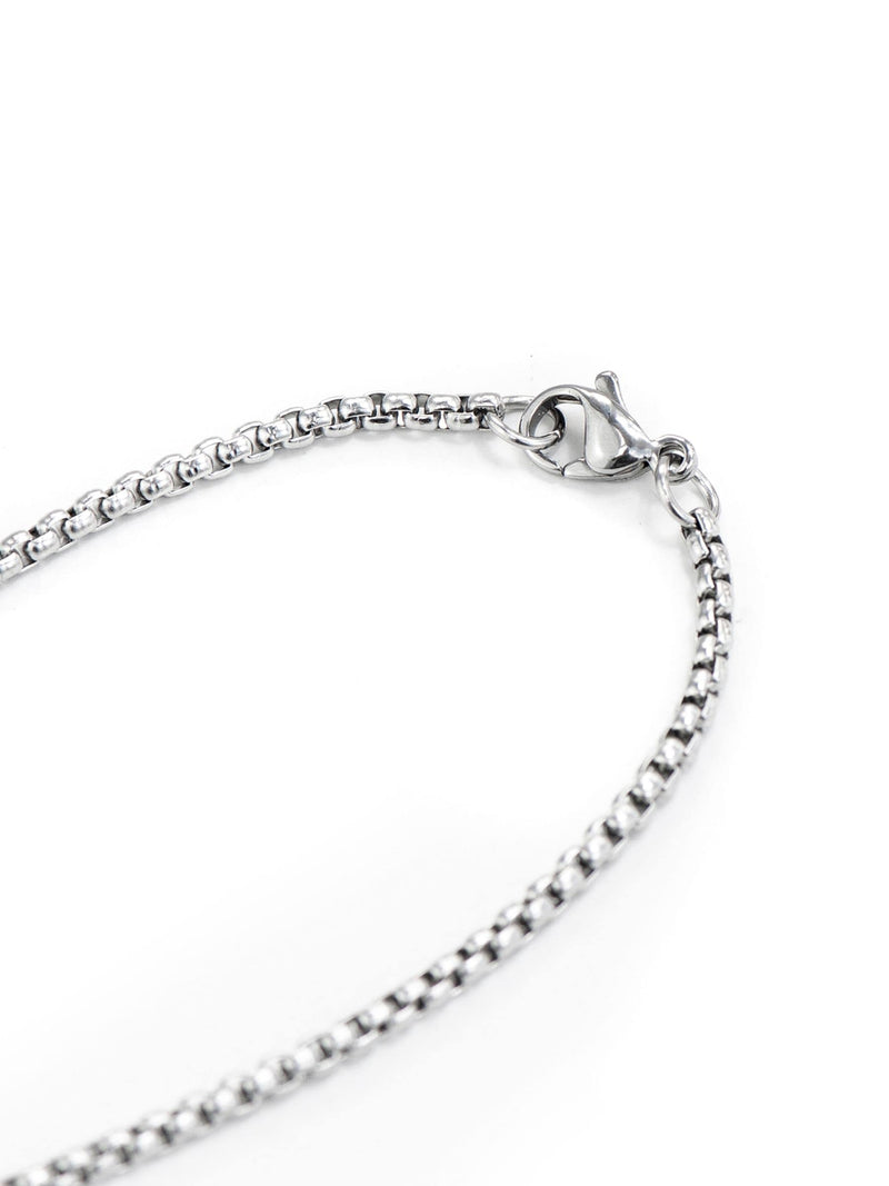 Treat Republic personalised dog tag necklace silver - British product