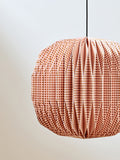Oliver Bonas pink gingham lamp shade 39cm (British brand)