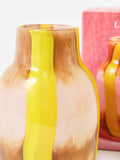 Oliver Bonas Yellow Llenya glass vase 21cm - British product
