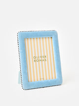 Next Oliver Bonas Blue Dulce Blue Velvet Photo Frame 6x8- Buy online at McGrocer