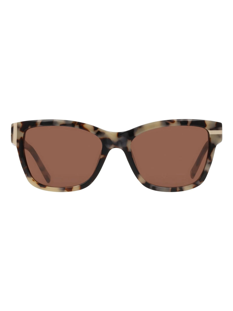 DKNY Cream Dk559S sunglasses with acetate frames, UK version