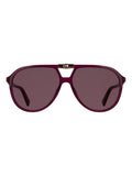 Longchamp Lo800S brown sunglasses teardrop frame, imported from the UK