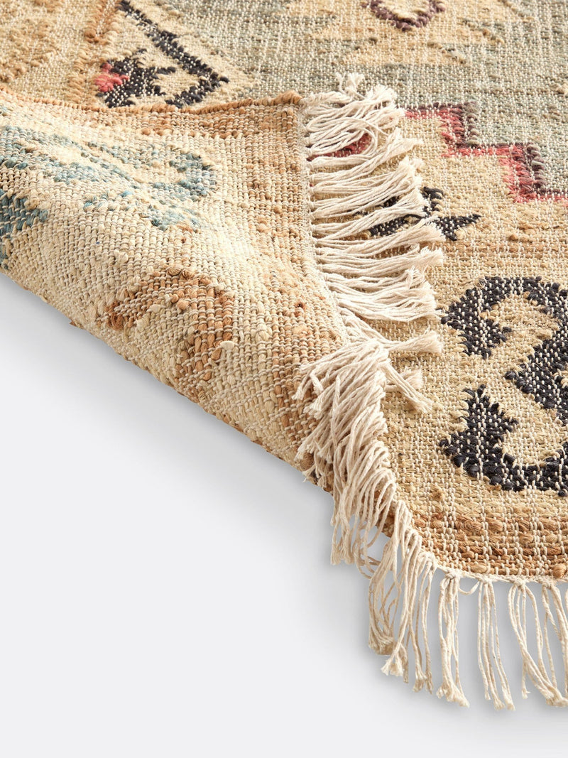 La Redoute Intérieurs Kaliny jute distressed kilim rug, UK version