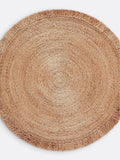 La Redoute Intérieurs Aftas fringed round jute rug, UK version