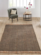 Next La Redoute Intérieurs Khaki Babak Jute Rug 200cm x 290cm- Buy online at McGrocer