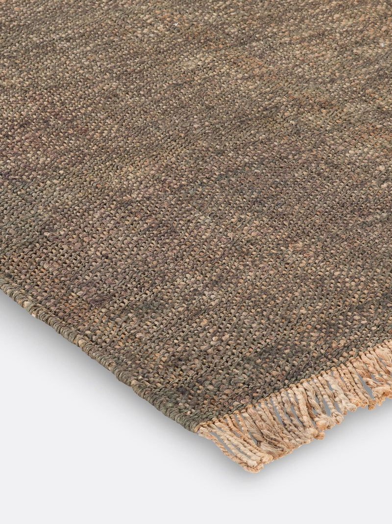 La Redoute khaki Babak jute rug 200x290cm - British product