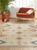 Next La Redoute Intérieurs Multicolour Maya Aged Effect Kilim Rug- Buy online at McGrocer