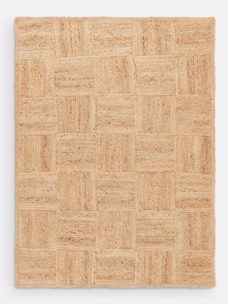 La Redoute Intérieurs check jute rug 200x290cm - British product