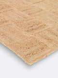 La Redoute Intérieurs check jute rug 200x290cm - British product