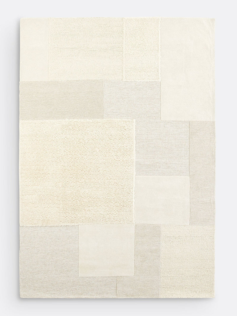 La Redoute Intérieurs ecru Ilena wool rug 200x290cm - British product