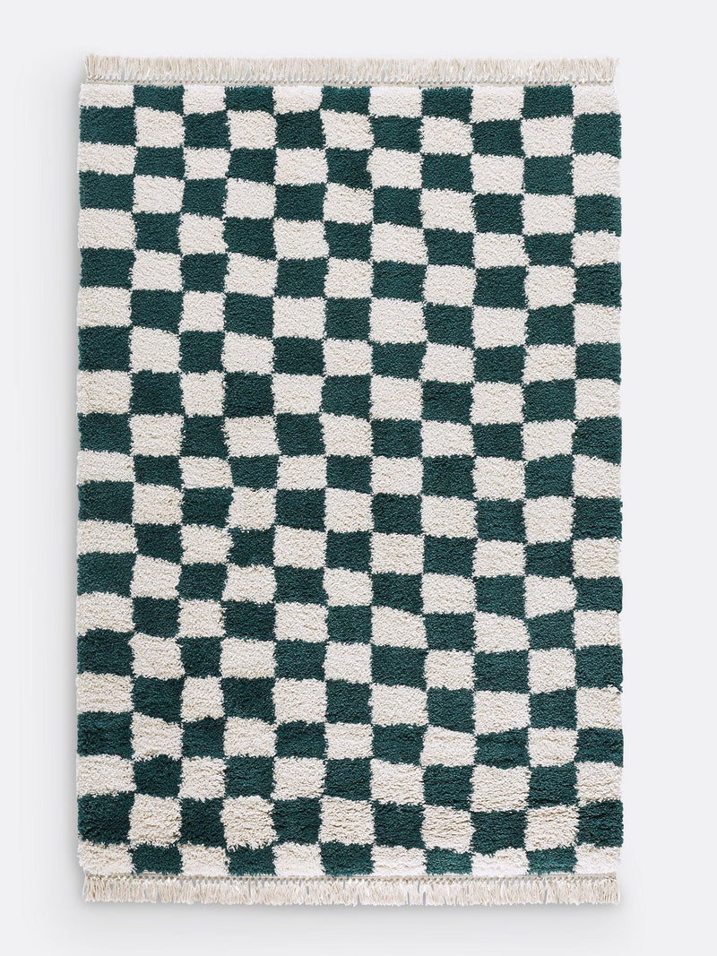 La Redoute Danito checkerboard rug 200x290cm (British brand)