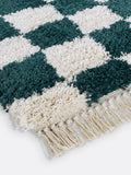 La Redoute Danito checkerboard rug 200x290cm (British brand)