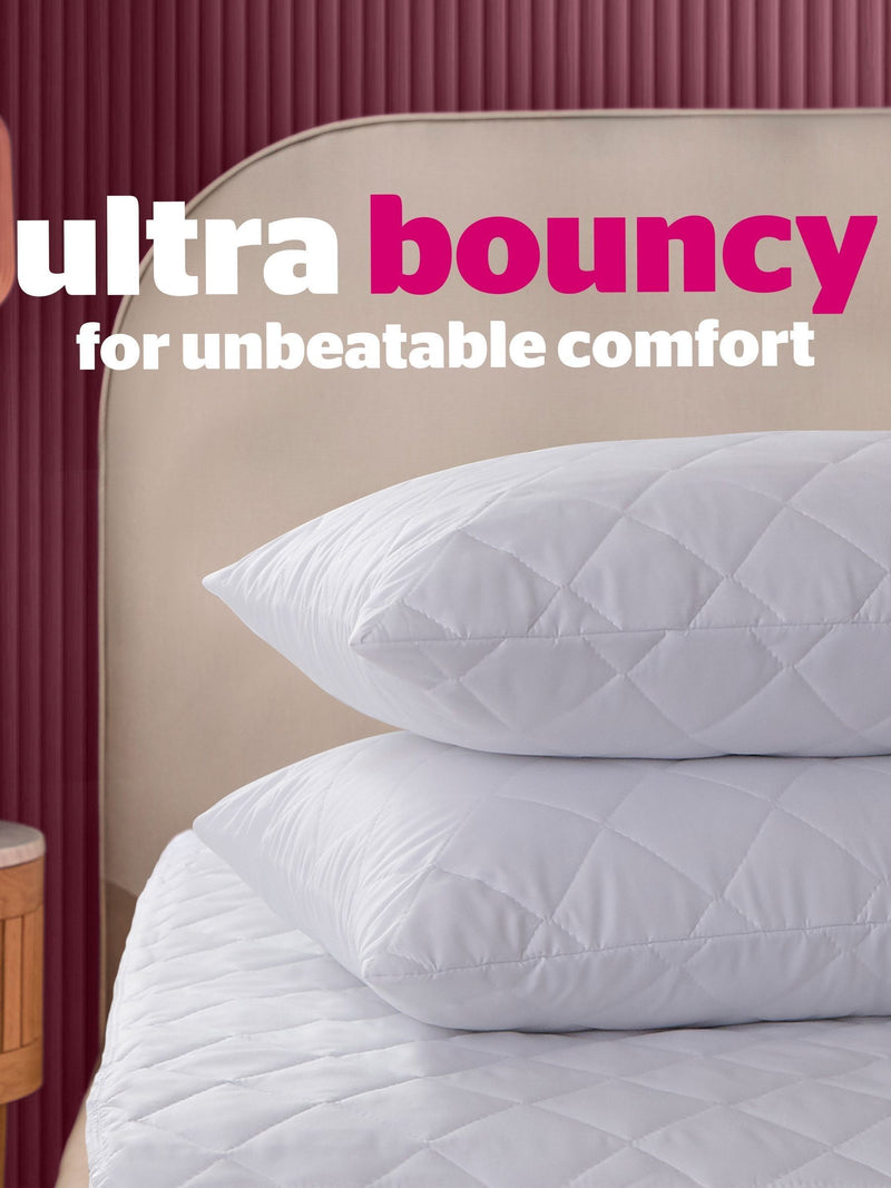 Silentnight Ultrabounce pillow protector single, imported from the UK