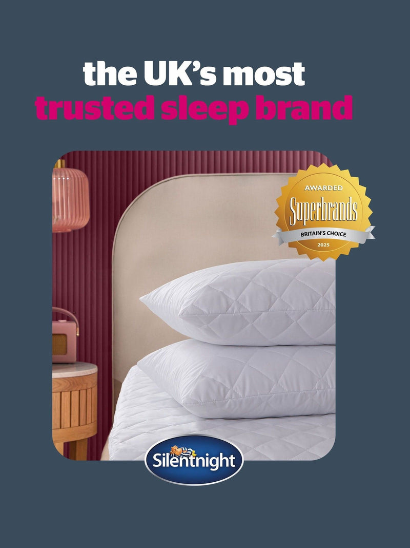 Silentnight Ultrabounce pillow protector single, imported from the UK