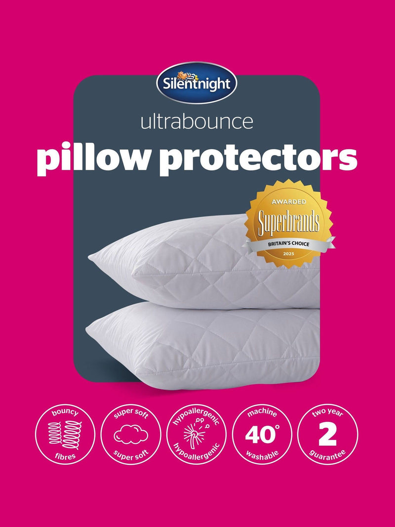 Silentnight Ultrabounce pillow protector single, imported from the UK