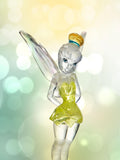 Disney Tinker Bell gem-cut acrylic figurine, imported from the UK