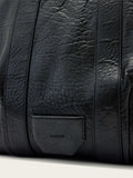 AllSaints Black Ares Grain tote leather bag, UK version