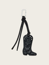 Next AllSaints Black Cowboy Boot Keyring- Buy online at McGrocer