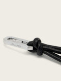 AllSaints leather cowboy boot keyring 19cm, imported from the UK