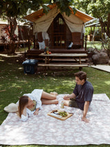 Next SlowTide Fawn Hau Cotton Lightweight Picnic Blanket- Buy online at McGrocer