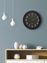 Next Brookpace Lascelles Black Retro Wall Clock- Buy online at McGrocer